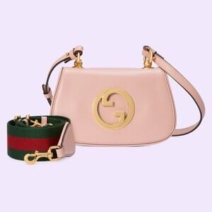Gucci Blondie Mini Bag ophidia Strap and Leather Strap NWT
